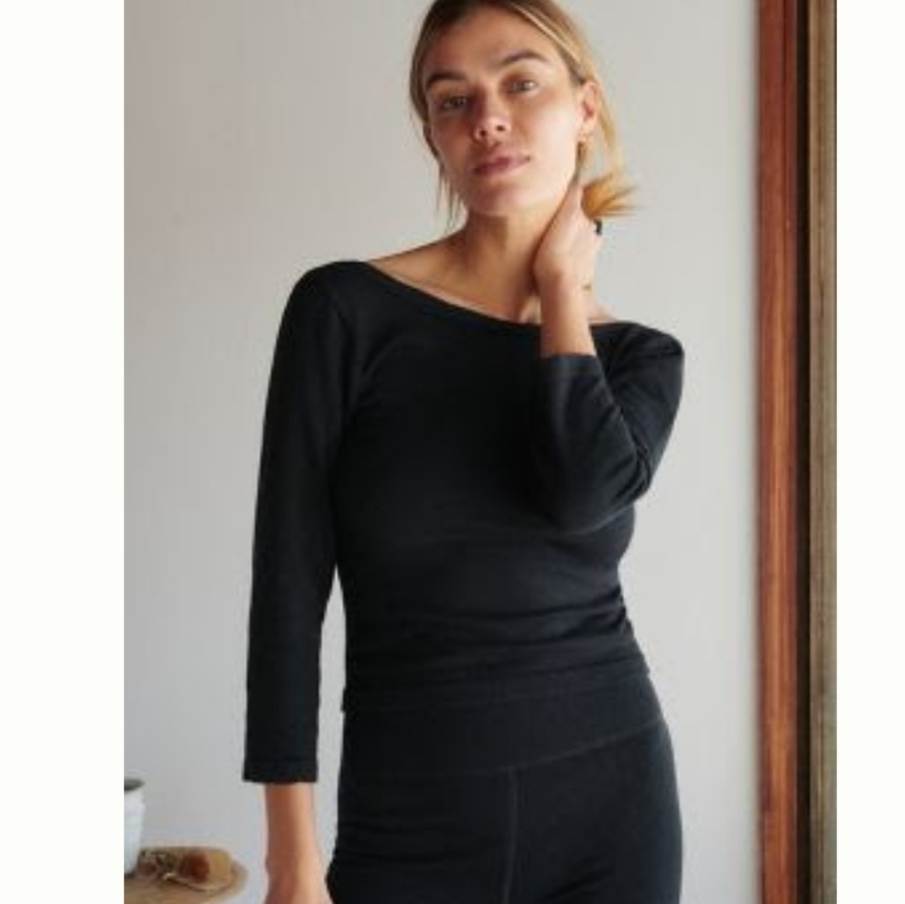 Anthropologie v-back top